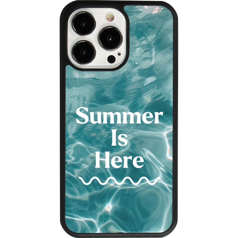 iPhone 13 Pro Case Hülle - Silikon schwarz Summer 2025 Summer is here