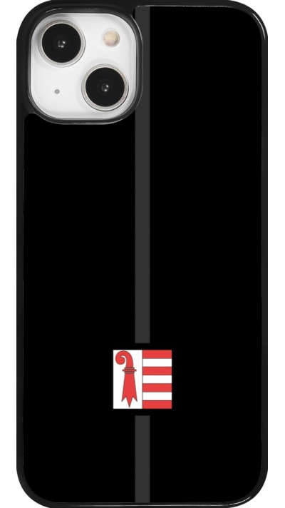 iPhone 14 Case Hülle - Kanton JU schwarz