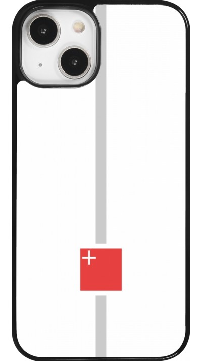 iPhone 14 Case Hülle - Kanton SZ weiss