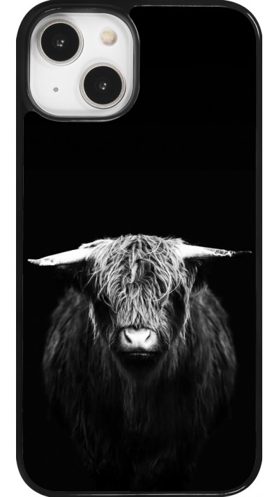 iPhone 14 Case Hülle - Highland calf black