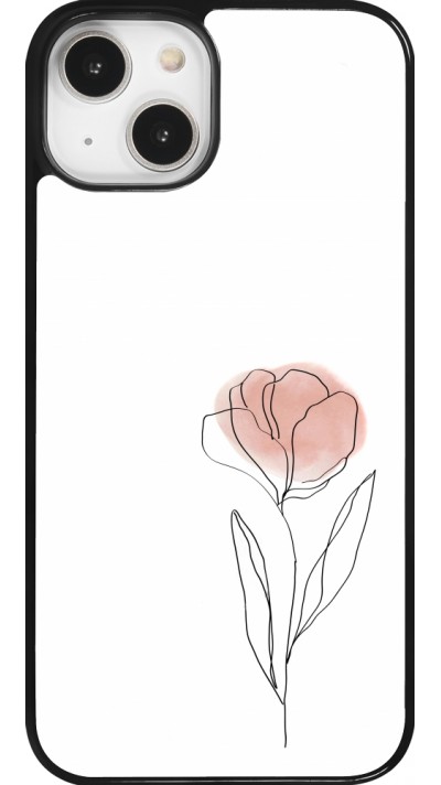 iPhone 14 Case Hülle - Spring 23 minimalist flower