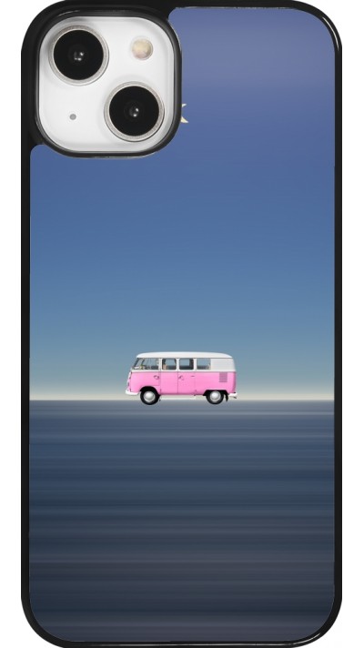 iPhone 14 Case Hülle - Spring 23 pink bus