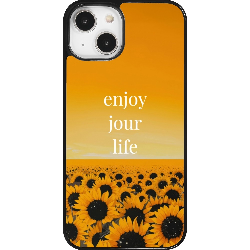 iPhone 14 Case Hülle - Summer 2025 Enjoy your life