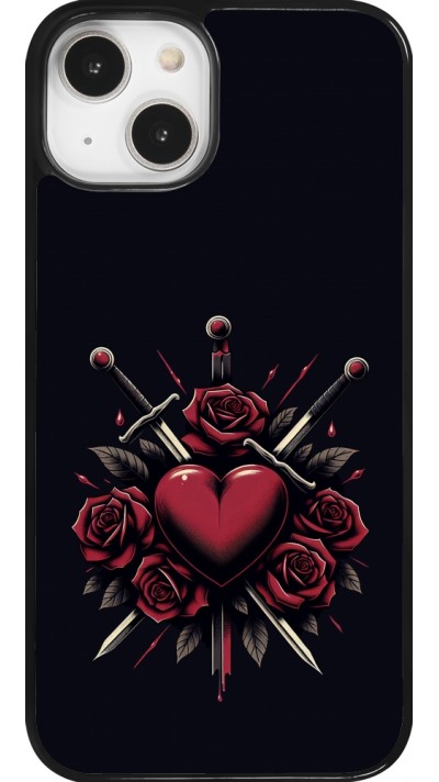 iPhone 14 Case Hülle - Valentine 2024 gothic love