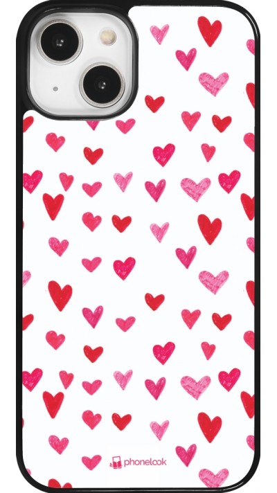 iPhone 14 Case Hülle - Valentine 2022 Many pink hearts