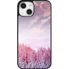 iPhone 14 Case Hülle - Winter 22 Pink Forest