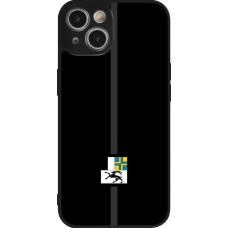 iPhone 14 Case Hülle - Silikon schwarz Kanton GR schwarz