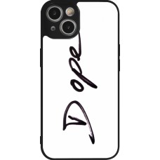 iPhone 14 Case Hülle - Silikon schwarz Dope