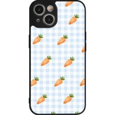 iPhone 14 Case Hülle - Silikon schwarz Easter 2026 Pattern carrots