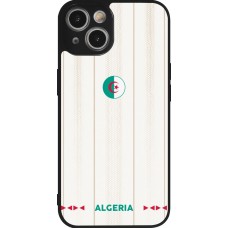 iPhone 14 Case Hülle - Silikon schwarz Algerien 2026 personalisierbares Fussballtrikot