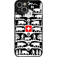 iPhone 14 Case Hülle - Silikon schwarz Poya Schweiz 3 schwarz