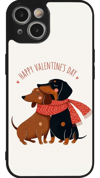 iPhone 14 Case Hülle - Silikon schwarz Saint Valentines Day 26 Happy Valentine