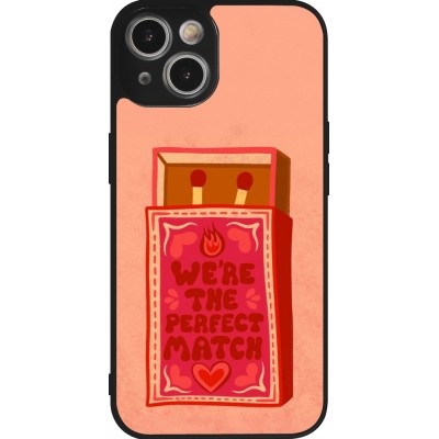 iPhone 14 Case Hülle - Silikon schwarz Saint Valentines Day 26 Perfect Match