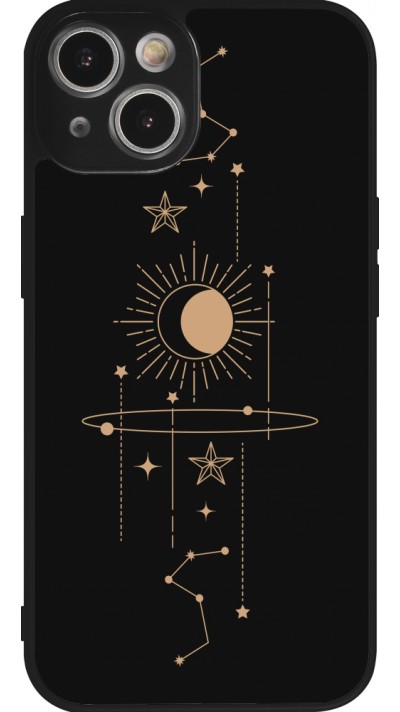 iPhone 14 Case Hülle - Silikon schwarz Spring 23 astro