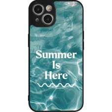 iPhone 14 Case Hülle - Silikon schwarz Summer 2025 Summer is here