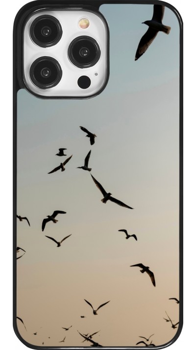 iPhone 14 Pro Max Case Hülle - Autumn 22 flying birds shadow