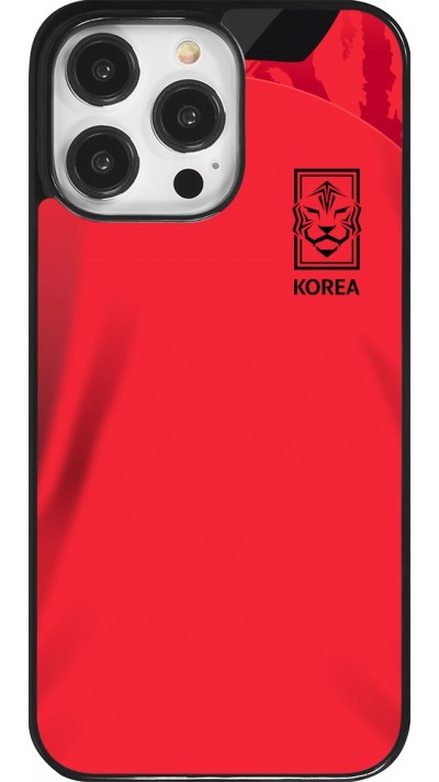 iPhone 14 Pro Max Case Hülle - Südkorea 2022 personalisierbares Fussballtrikot