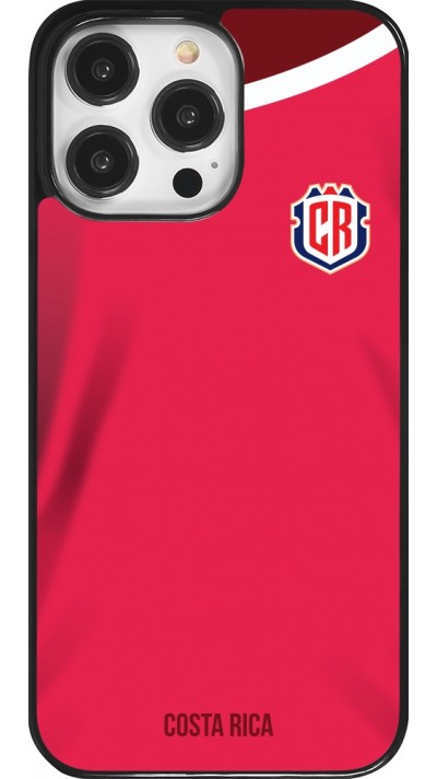 iPhone 14 Pro Max Case Hülle - Costa Rica 2022 personalisierbares Fussballtrikot