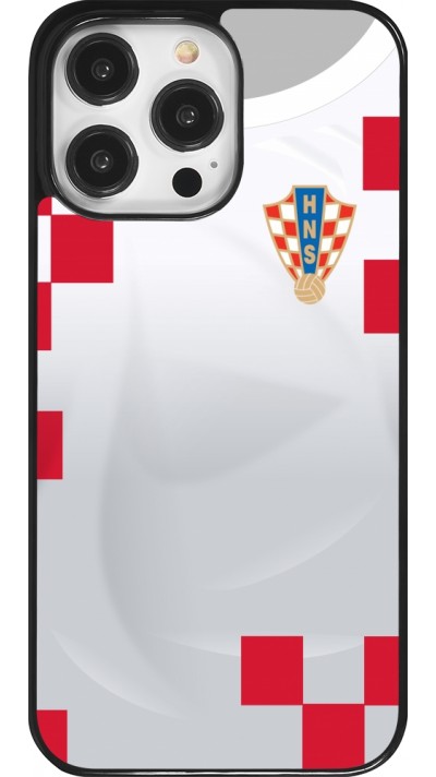 iPhone 14 Pro Max Case Hülle - Kroatien 2022 personalisierbares Fussballtrikot