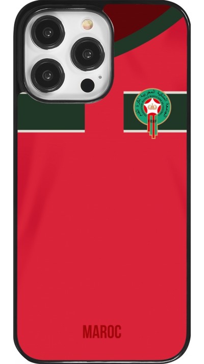iPhone 14 Pro Max Case Hülle - Marokko 2022 personalisierbares Fussballtrikot