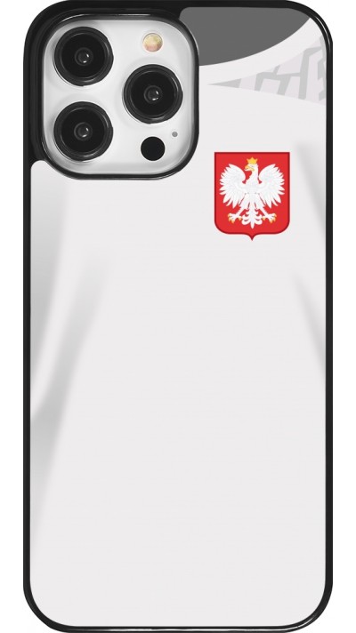 iPhone 14 Pro Max Case Hülle - Polen 2022 personalisierbares Fussballtrikot