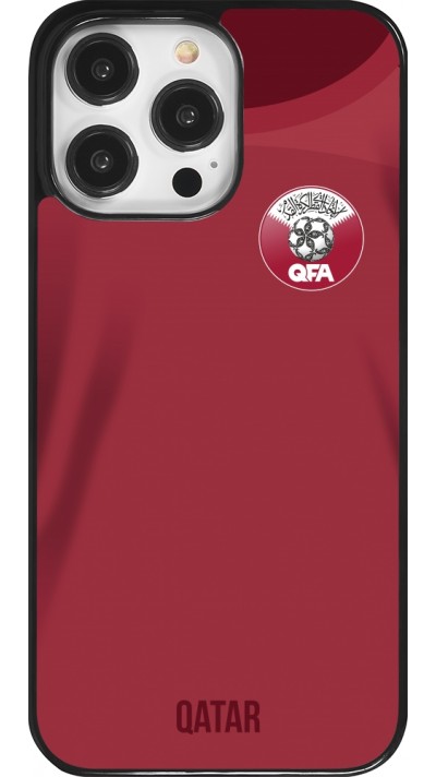 iPhone 14 Pro Max Case Hülle - Katar 2022 personalisierbares Fussballtrikot