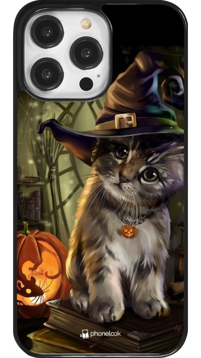 iPhone 14 Pro Max Case Hülle - Halloween 21 Witch cat