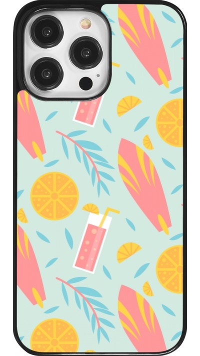 Coque iPhone 14 Pro Max - Summer 2025 Pattern citron
