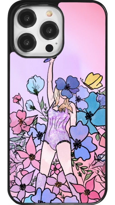 iPhone 14 Pro Max Case Hülle - Taylor Swift Sketch - Pink