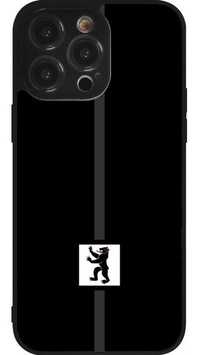 iPhone 14 Pro Max Case Hülle - Silikon schwarz Kanton AI schwarz