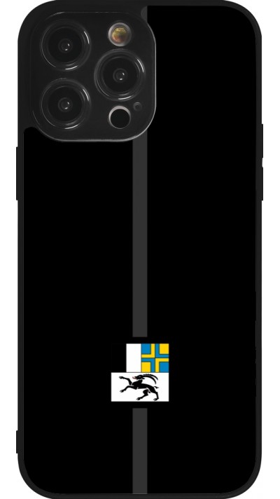 iPhone 14 Pro Max Case Hülle - Silikon schwarz Kanton GR schwarz