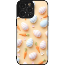 iPhone 14 Pro Max Case Hülle - Silikon schwarz Easter 2026 Pattern Easter