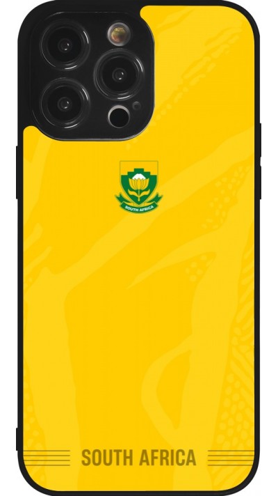 iPhone 14 Pro Max Case Hülle - Silikon schwarz Südafrika 2026 personalisierbares Fussballtrikot