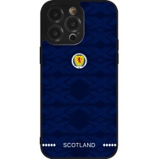 iPhone 14 Pro Max Case Hülle - Silikon schwarz Schottland 2026 personalisierbares Fussballtrikot