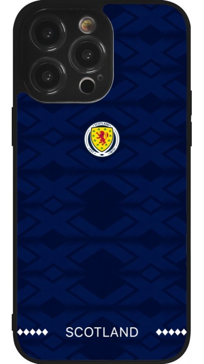 iPhone 14 Pro Max Case Hülle - Silikon schwarz Schottland 2026 personalisierbares Fussballtrikot