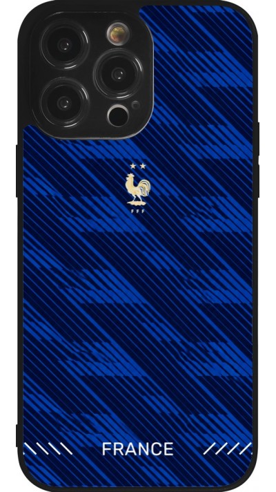 iPhone 14 Pro Max Case Hülle - Silikon schwarz Frankreich 2026 personalisierbares Fussballtrikot