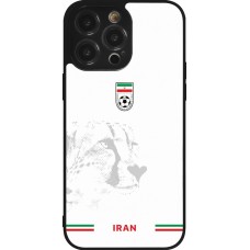 iPhone 14 Pro Max Case Hülle - Silikon schwarz Iran 2026 personalisierbares Fussballtrikot