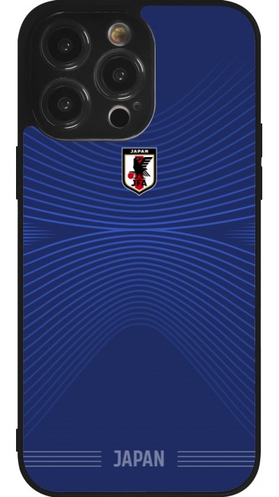 iPhone 14 Pro Max Case Hülle - Silikon schwarz Japan 2022 personalisierbares Fussballtrikot