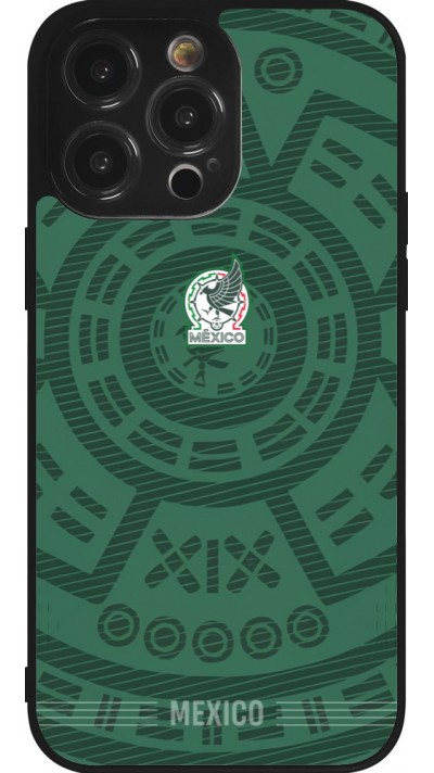 iPhone 14 Pro Max Case Hülle - Silikon schwarz Mexiko 2026 personalisierbares Fussballtrikot