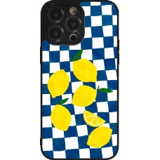 iPhone 14 Pro Max Case Hülle - Silikon schwarz Illustration lemons 2026