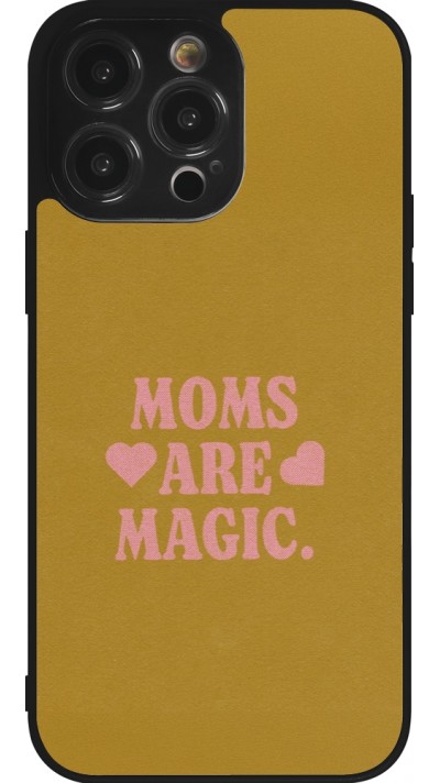 iPhone 14 Pro Max Case Hülle - Silikon schwarz Mom 2026 Are Magic