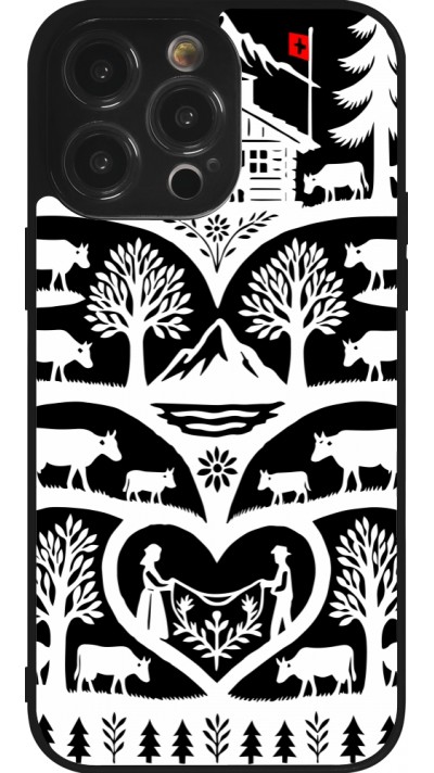 iPhone 14 Pro Max Case Hülle - Silikon schwarz Poya Schweiz 2 schwarz