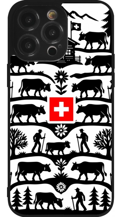 iPhone 14 Pro Max Case Hülle - Silikon schwarz Poya Schweiz 3