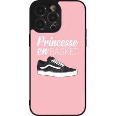 iPhone 14 Pro Max Case Hülle - Silikon schwarz princesse en basket
