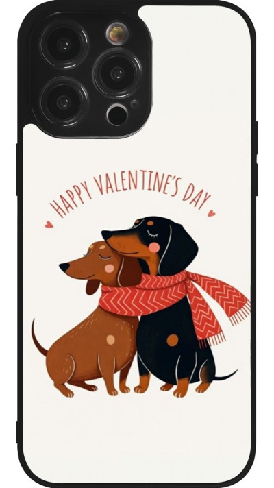 iPhone 14 Pro Max Case Hülle - Silikon schwarz Saint Valentines Day 26 Happy Valentine