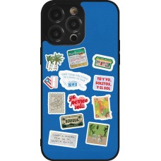 iPhone 14 Pro Max Case Hülle - Silikon schwarz Seals of the Dominican Republic DTMF