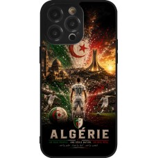 iPhone 14 Pro Max Case Hülle - Silikon schwarz Fussball Algerien splash 2026