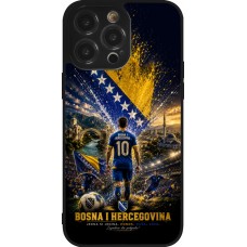 iPhone 14 Pro Max Case Hülle - Silikon schwarz Fussball Bosnien und Herzegowina splash 2026