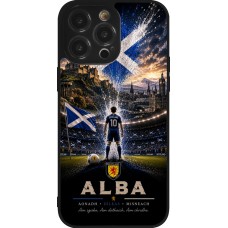 iPhone 14 Pro Max Case Hülle - Silikon schwarz Fussball Schottland splash 2026