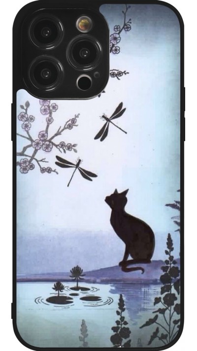 iPhone 14 Pro Max Case Hülle - Silikon schwarz Spring 19 12